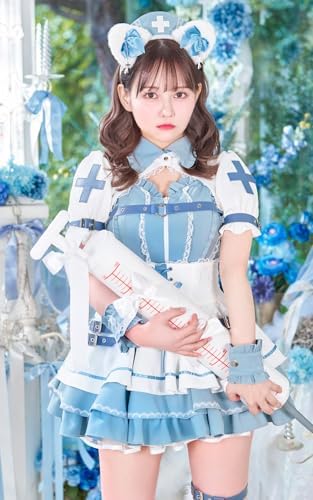 Amazon.co.jp: [Malymoon] コスプレ キャット ナース 看護師 猫 ネコ